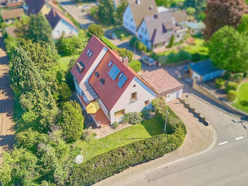 Vogelperspektive Süd-Ausrichtu