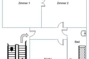 2,5 Zimmerwohnung in Berlin Johannisthal – Die vollständige Adresse der Immobilie erhältst du vom Anbieter., 12487 Johannisthal, Berlin – Vorschaubild 6