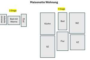 Praktisch geschnittene 3,5-Zimmer-Wohnung in Düsseldorf-Bilk – Die vollständige Adresse der Immobilie erhältst du vom Anbieter., 40223 Bilk, Düsseldorf – Vorschaubild 7