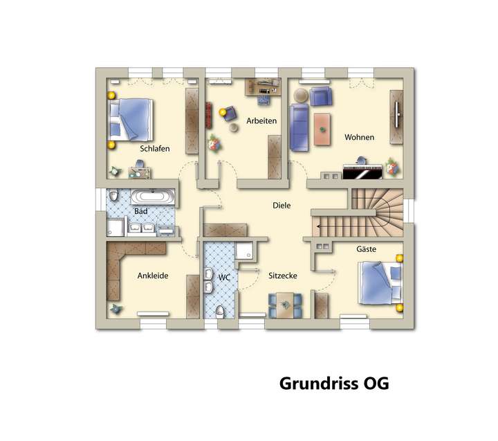 Haus-Lollar-Grundriss OG