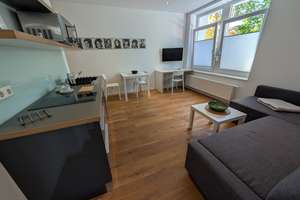 möblierte neue helle 1,5-Zimmer Wohnung *zentral* – Uhlbacherstr. 14, 70329 Obertürkheim (Ortsteil), Stuttgart – Vorschaubild 4
