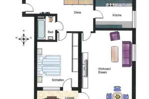 Zuhause mit 2 Zimmern und Südloggia in Schwabing direkt an der Leopoldstraße – Leopoldstr 191, 80804 Münchner Freiheit, München – Vorschaubild 21