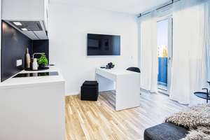 1 MONAT MIETFREI* - Hochwertig möbliertes 1-Zi.-Apartment in Stuttgart-Mitte – Goethestraße 13, 70174 Hauptbahnhof, Stuttgart – Vorschaubild 2