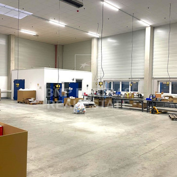 Lagerfläche in Düsseldorf | Rampe | Produktion | LED-Beleuchtung