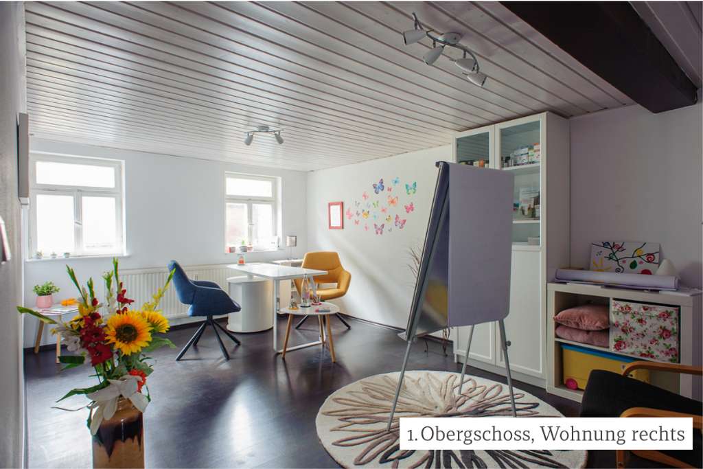 Immobilie in Renningen - Gut geschnittene, kompakte Eigentumswohnung im Fachwerkhaus - Bild 1