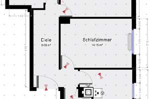Helle 3-Zimmer Wohnung im 2. OG in Heilbronner Kernstadt – Die vollständige Adresse der Immobilie erhältst du vom Anbieter., 74076 Heilbronn, Heilbronn – Vorschaubild 10