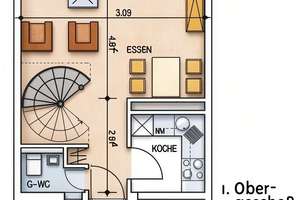 Maisonette mit Hausgefühl – Ihr eigenes Zuhause auf zwei Ebenen – Die vollständige Adresse der Immobilie erhältst du vom Anbieter., 66115 Burbach, Saarbrücken – Vorschaubild 11