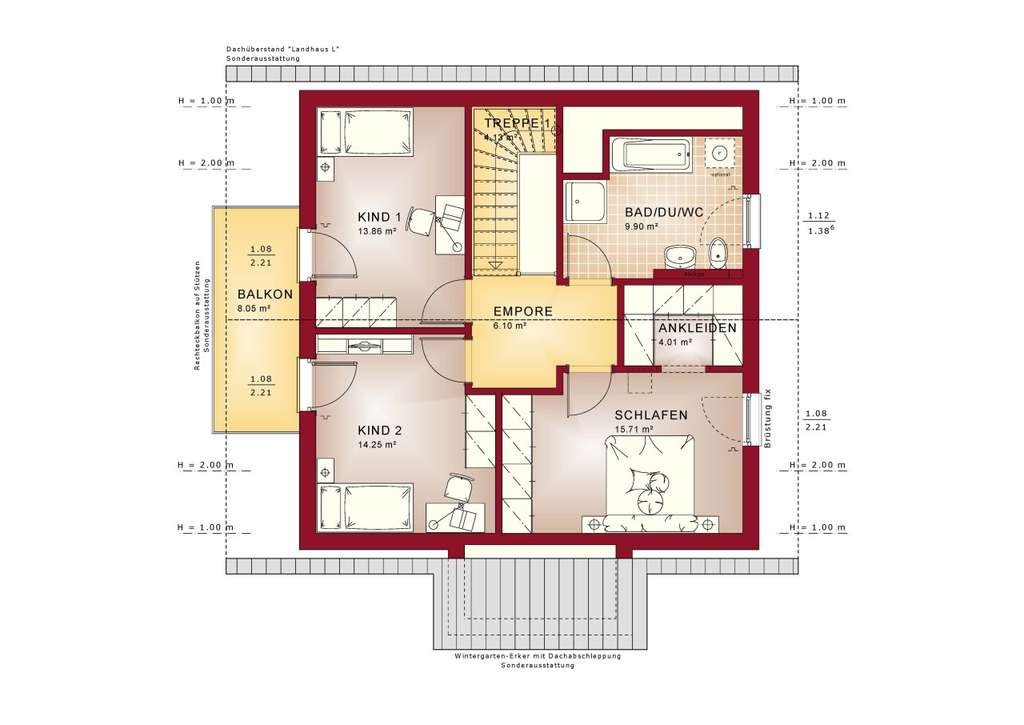 Immobilie in Reken - Familienglück im Eigenheim - Schlüsselfertig bauen mit Bien-Zenker - Bild 3