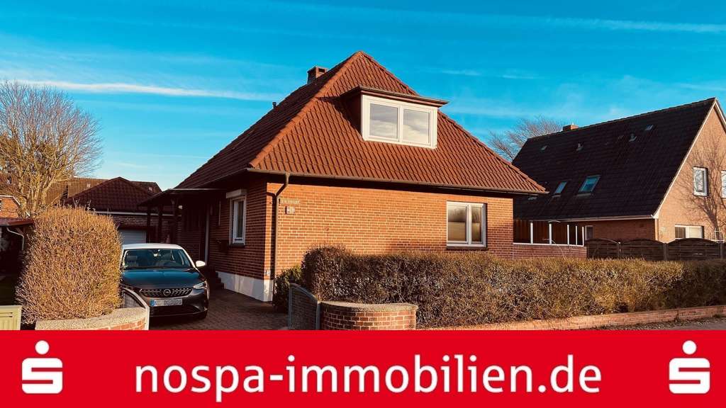 Immobilie in Wrixum - Einfamilienhaus mit Garage und großem Garten - Bild 0