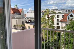 Möblierte, ruhige, helle 1-Zimmerwohnung in Schwabing mit Balkon, zentral gelegen – Die vollständige Adresse der Immobilie erhältst du vom Anbieter., 80799 Neuschwabing, München – Vorschaubild 2