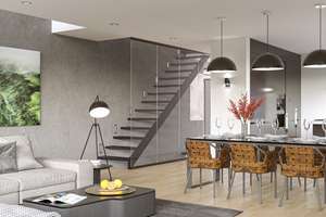 4/4 - Reiheneckhaus - Townhaus mit modernster Smarthome-Technologie und exklusiver Ausstattung – Die vollständige Adresse der Immobilie erhältst du vom Anbieter., 72202 Nagold – Vorschaubild 8