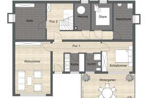 Einfamilienhaus mit Einliegerwohnung in begehrter Aussichtslage  – Die vollständige Adresse der Immobilie erhältst du vom Anbieter., 72639 Neuffen – Vorschaubild 20