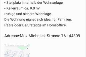 Modernes Wohnen: 3-Zimmer-Wohnung in Dortmund-Brackel – Max-Michallek-Straße 76, 44309 Brackel (Ortsteil), Dortmund – Vorschaubild 13
