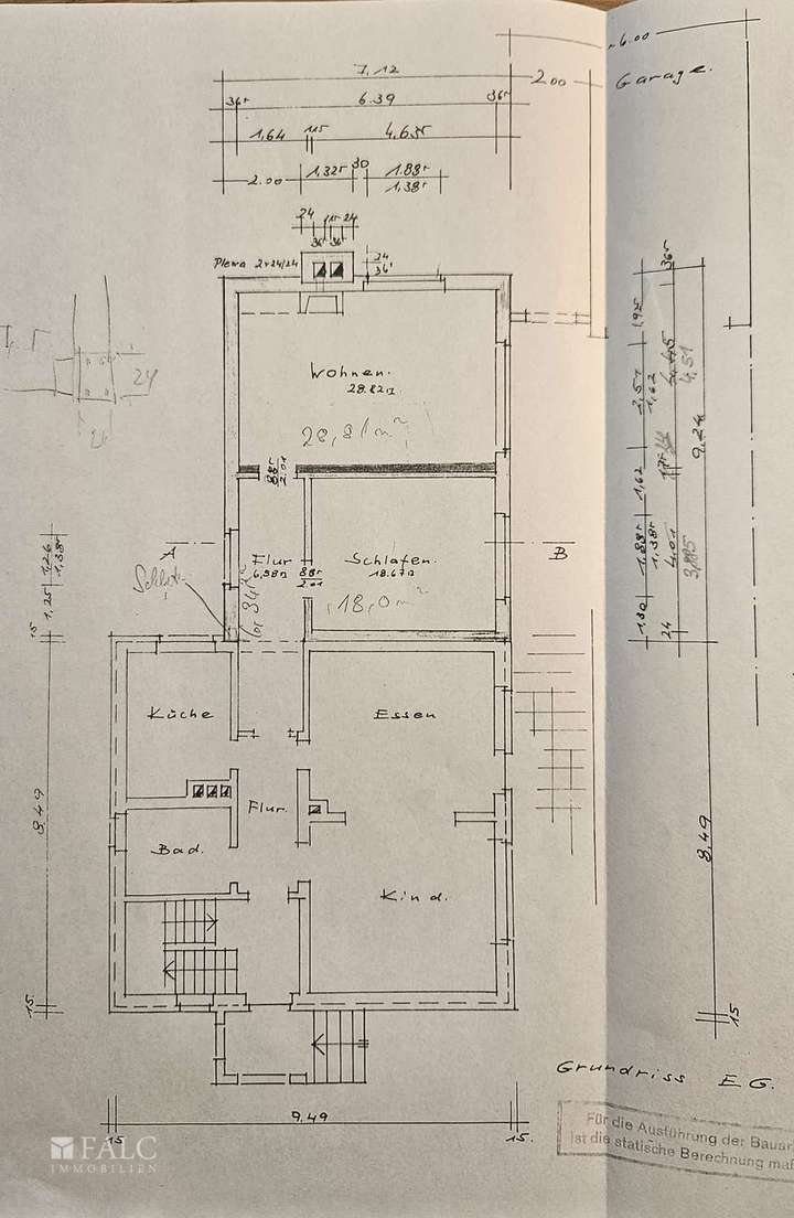 Grundriss Erdgeschoss