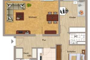 Bad Wilhelmshöhe/Niederzwehren …sofort freie Wohnung mit schönem Balkon und Garage – Die vollständige Adresse der Immobilie erhältst du vom Anbieter., 34134 Süsterfeld, Kassel – Vorschaubild 17