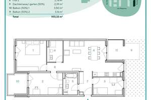 Wohnen mit Charakter: Exklusive Erdgeschosswohnung in Bad Homburg-Ober Eschbach – Am Weidenring 23, 61352 Bad Homburg vor der Höhe – Vorschaubild 2
