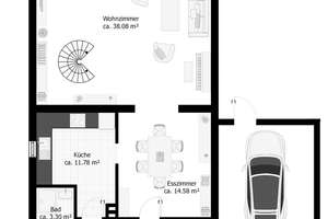 Großzügiges 1-2 Familienhaus mit Terrasse und traumhaftem Garten in Top-Wohnlage – 55131 Oberstadt, Mainz – Vorschaubild 15