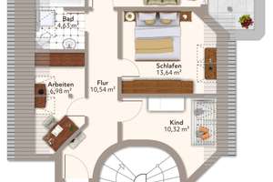 Dachgeschoss-Highlight mit Aufzug, Klimaanlage und Dachterrasse – Schleinufer 23, 39104 Altstadt, Magdeburg – Vorschaubild 18