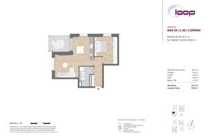 HÜBSCHE 2-ZIMMER-WOHNUNG MIT WEST-BALKON – Kellerstraße ., 90453 Katzwang, Reichelsdorf Ost, Reichelsdorfer Keller, Nürnberg – Vorschaubild 4