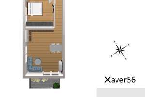 Süd/West-Balkon - Neubauwohnung in ruhiger Lage - Ideal für Eigennutzer & Kapitalanleger! – Die vollständige Adresse der Immobilie erhältst du vom Anbieter., 81829 Trudering-Riem (Ortsteil), München – Vorschaubild 4