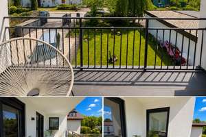 Schöne, lichtdurchflutete, moderne 4-Zimmer-Wohnung in der Gartenstadt Trudering