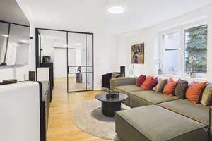 Saniert & Möbliert : 3-Zimmer-Loft in Top-Lage zwischen Lorettoviertel und Medienhafen