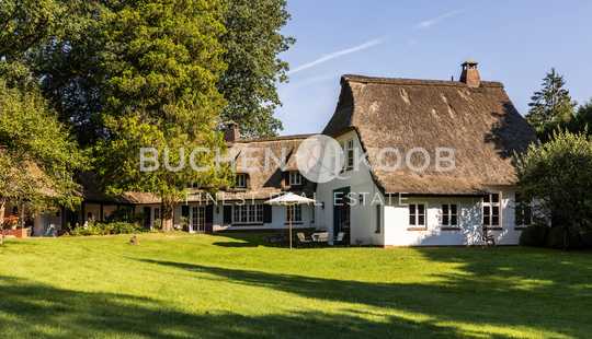 Bild von Reetgedecktes Anwesen am Alsterlauf in HH-Lehmsahl Mellingstedt