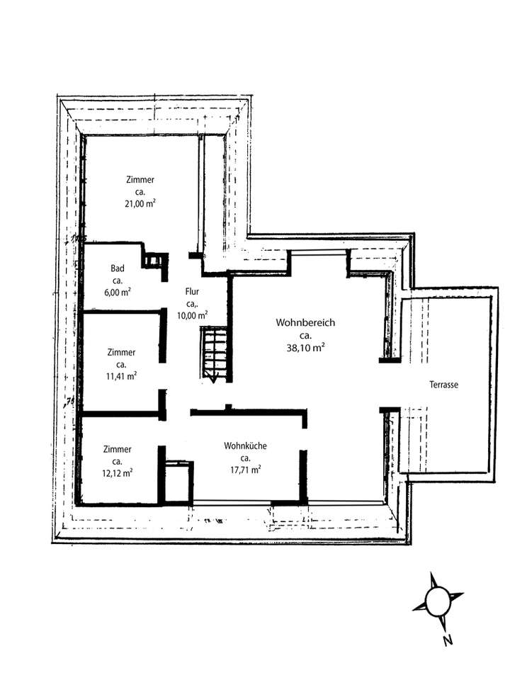 Grundriss Dachgeschoss