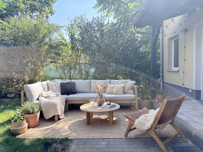 Kleines gemütliches Gartenhaus über 2 Etagen! 3-R-WHG mit exklusivem Gartenbereich !