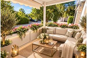 Großzügige 2-ZKB-Wohnung mit zwei Balkonen und Wintergarten im EG - direkt am Park – 86825 Bad Wörishofen – Vorschaubild 1