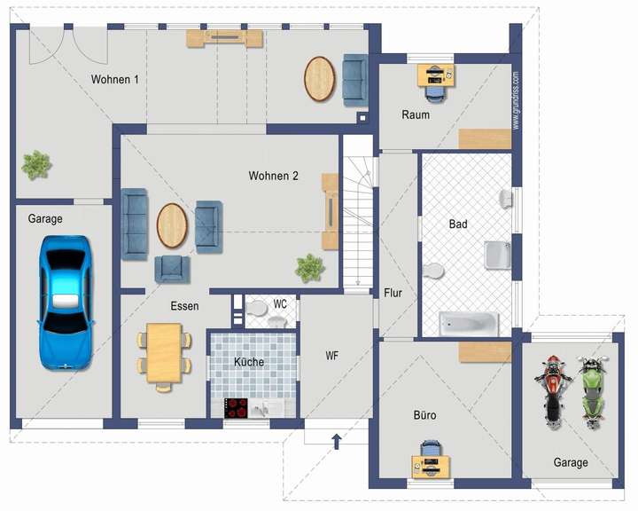 Grundriss Erdgeschoss