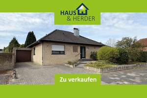 Bungalow mit Keller und Garage in Rheine-Mesum – Die vollständige Adresse der Immobilie erhältst du vom Anbieter., 48432 Rheine – Vorschaubild 1