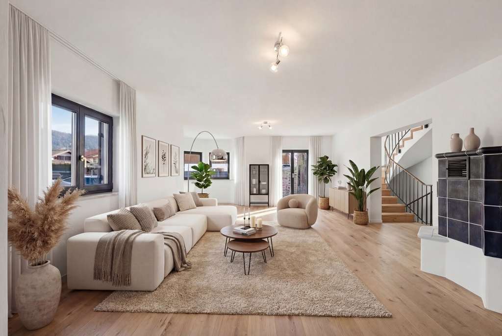 Immobilie in Gaißach - Ein Ort zum Ankommen – Familienhaus mit viel Platz, Garten und Bergblick - Bild 3