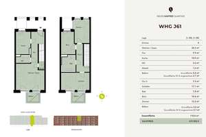 NEUES KAFFEEQUARTIER - Große 4 Zimmer-Maisonettewohnung – Johann-Jacobs-Straße 28, 28217 Überseestadt, Bremen – Vorschaubild 3