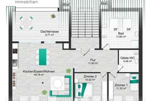 Frei werdende Dachgeschosswohnung mit traumhaftem Blick über Leipzig – Die vollständige Adresse der Immobilie erhältst du vom Anbieter., 4155 Gohlis-Süd, Leipzig – Vorschaubild 16