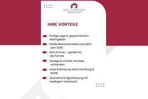 Familienglück in Massivbauweise – Helles Einfamilienhaus mit Garten & Wohlfühlatmosphäre – Die vollständige Adresse der Immobilie erhältst du vom Anbieter., 21706 Drochtersen – Vorschaubild 2