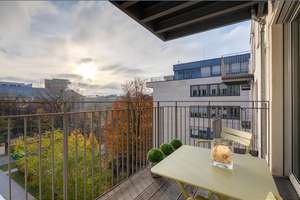 Möbliert: NYMPHENBURGER HÖFE: Exklusive Wohnung – Die vollständige Adresse der Immobilie erhältst du vom Anbieter., 80335 St. Benno, München – Vorschaubild 17