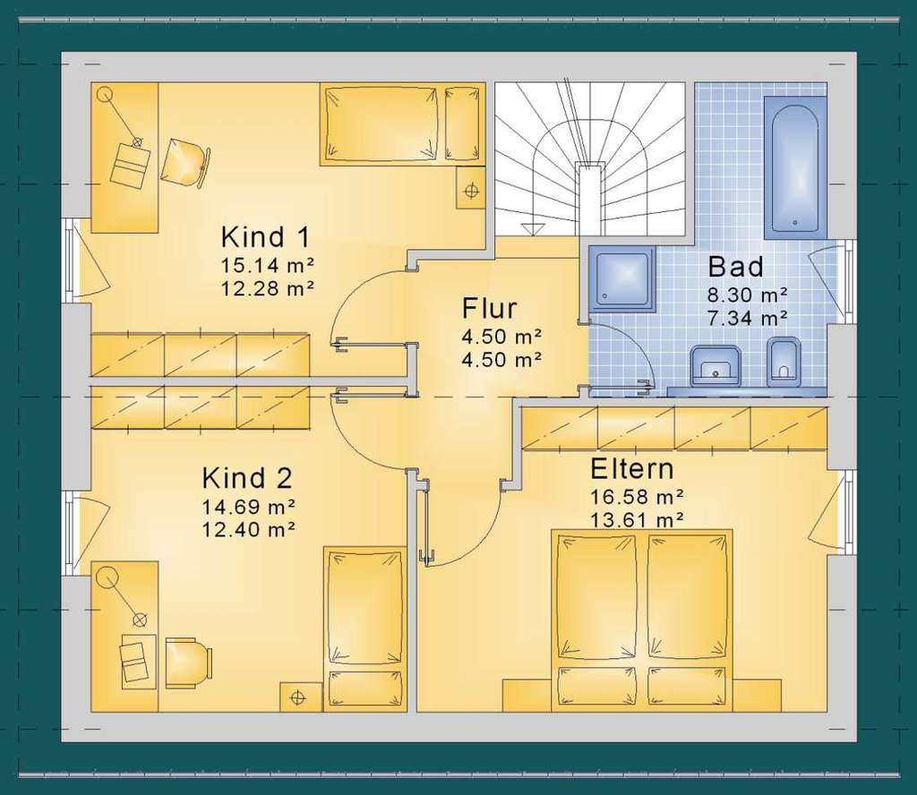 Immobilie in Wagenfeld - Modernes Neubau-Satteldachhaus in Wagenfeld – Zeitlos wohnen mit Zukunft - Bild 4