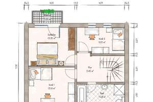 Reihenendhaus *Zentrum mit ca. 148 m² Wfl. +ca. 18 m² Reserve – Hinterm Rasen 1C-H3, 98693 Ilmenau – Vorschaubild 5