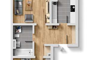 Exklusive 2-Zimmer-Wohnung mit Balkon und TG-Platz inklusive. – Am Königshof 23, 40472 Unterrath, Düsseldorf – Vorschaubild 10