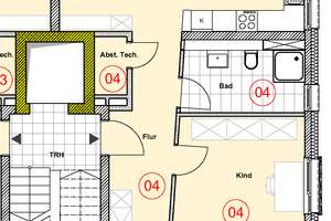 Exklusive Lage | Neubau | Erstbezug | 87,4 m2 | 1 OG. | Design Küche | Kfz-Stellplatz | Barrierefrei – Wilhelm-Lehmbruck-Weg 9, 68163 Neuostheim/Neuhermsheim, Mannheim – Vorschaubild 2