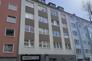DG / Großzügiger Schnitt, ruhige zwei Zimmer mit Schrägen und großzügigem Küchenraum – Friedenstraße 62, 40219 Unterbilk, Düsseldorf – Vorschaubild 2