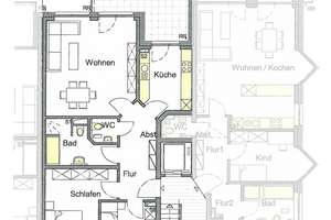 Helle 3,5-Zimmer Wohnung mit Balkon, TG & Aufzug in Kirchhellen-Mitte (provisionsfrei, barrierearm) – Oberhofstraße 24, 46244 Kirchhellen-Mitte, Bottrop – Vorschaubild 25