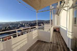 Charmante Altbauwohnung mit Balkon und Panoramablick über Stuttgart-West – Rosenbergstr. 111, 70193 Vogelsang, Stuttgart – Vorschaubild 2