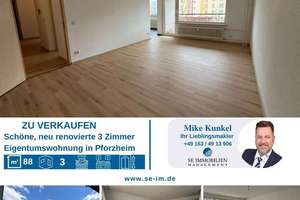 Schöne neu renovierte 3 Zimmer Eigentumswohnung