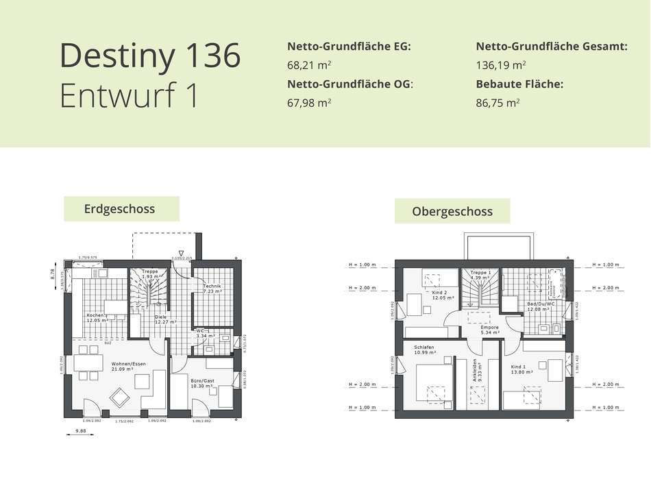 Destiny 136 E1 - Aussen