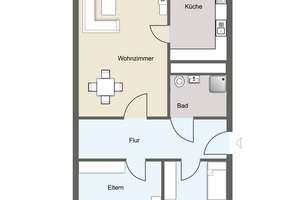 Attraktive, demnächst frei werdende Eigentumswohnung mit Balkon und schönem Grünblick – Die vollständige Adresse der Immobilie erhältst du vom Anbieter., 4209 Grünau-Mitte, Leipzig – Vorschaubild 8