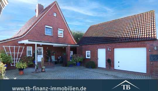 Bild von Gepflegtes Wohnhaus mit großen Nebengebäuden - Ideal für Bastler, Tierhaltung oder Gewerbetreibende