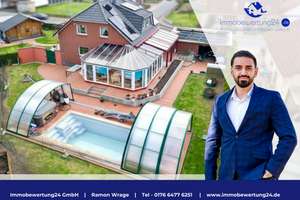 Hochwertiges Einfamilienhaus mit Poolhaus, Sauna und Doppelgarage in Mariental