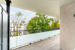 Ganz oben mit großem Balkon und Blick ins Grüne. Neubau in ruhiger zentraler Lage der Südvorstadt. – Nürnberger Straße 38, 1187 Südvorstadt-West, Dresden – Vorschaubild 10